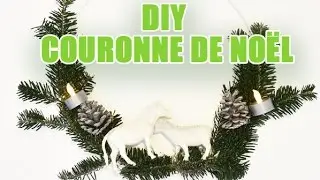 DIY - Courronne de Noël à faire soi-même