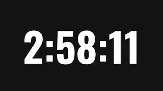Three Hours Times For Alarm