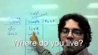 the simple form for verbs