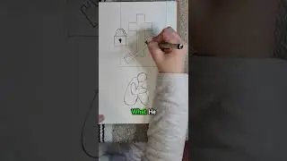 Healing TOXIC SHAME in a CHRISTIAN CULT 😲(art therapy session) #art  #arttherapy  #shorts