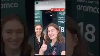 Lucky girls got to tour Aston Martin 