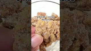 5 Minute Candied Walnuts #shorts
