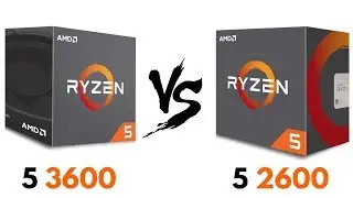 Ryzen 5 3600 vs Ryzen 5 2600 | Test in GAMES & Benchmarks | Ryzen 5 2600 vs Ryzen 5 3600