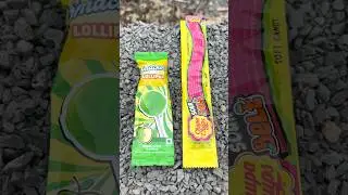 Green apple flavour & Chupa chups sour belt 