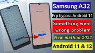 A32 frp bypass.All Samsung Android 11/12 FRP Bypass || A32/A52 ... - YouTube.