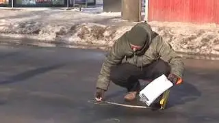 Следственный эксперимент на месте смертельного ДТП на Салтовке