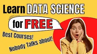 Best FREE online courses for Data Science | How to become Data Scientist for FREE