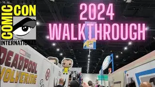 San Diego Comic Con 2024 Walkthrough - Exhibit Floor - SDCC 2024