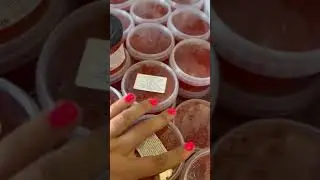 2 вида икры форели
