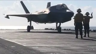 F35 USS America Flight Ops