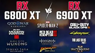 RX 6800 XT vs RX 6900 XT in 2025 | Test in 12 Games | 4K