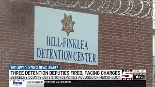 VIDEO: Three ex-Berkeley Co. deputies charged following sexual misconduct investigation