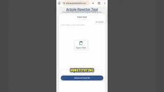 Boost your content creation with our FREE AI rewriter! Rephrase, rewrite & optimize for SEO.#SEO