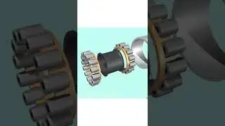 How does spherical roller bearing work? #short