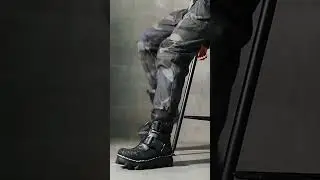 Ultra High-Top Leather Boot