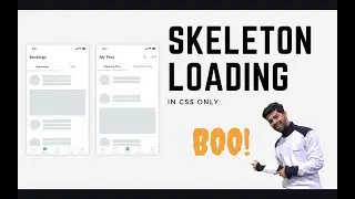 Skeleton loading css like facebook & slack | CSS background-image and gradient property