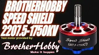 BrotherHobby Speed Shield 2207.5-1750KV 6S Thrust Tests & Overview