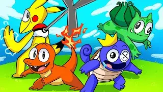 RAINBOW FRIENDS, but they're POKEMON?! Rainbow Friends 2 Animation