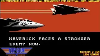 ♫MISSION 2 BGM (Top Gun: The Second Mission) SNES Arrangement - NintendoComplete