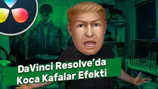 KOCAKAFALAR Efekti/Kafa Montajı nasıl yapılıyor? | Davinci Resolve 16 Dersleri 