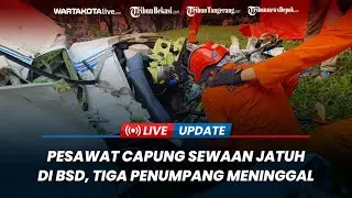 🔴Breaking News : Pesawat Capung Komersil Jatuh di BSD, Tiga Orang Meninggal