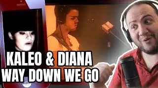 Диана Анкудинова. KALEO & DIANA (импровизация) Way Down We Go - TEACHER PAUL REACTS