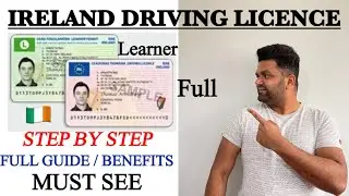 IRELAND DRIVING LICENSE | FULL GUIDE | STEP BY STEP | INDIANS IN IRELAND 