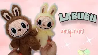 Labubu amigurumi tejido a crochet | tutorial crochet amigurumi paso a paso