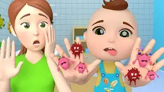 Wash Your Hands! 🧼 Healthy Habits Song for Kids | Baby Berry - Español