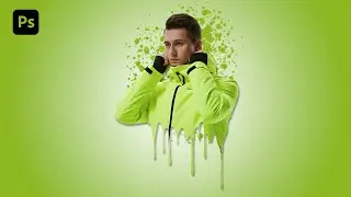 Dripping Effect | Splatter Effect | Photoshop Editing Tutorial