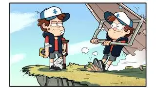 ВОВРЕМЯ.комикс.Гравити Фолз.Gravity Falls comics (dub comics)