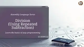 Division in 8085 microprocessor | 8085 programs | Microprocessor