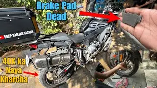 New Brake Pads Lgaye Aur 40K ka Naya Kharcha aa Gya😱 | New Ride Preparation | BMW F850 GSA