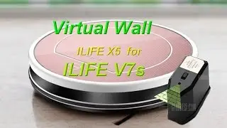 Virtual wall for vacuum cleaner Chuwi iLife X5 and V7S