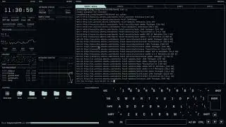 Терминал как в кино | eDEX-ui | UnixHost