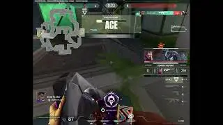 Valorant 1v5 Clutch | Ace #shorts