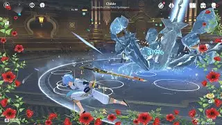 Chongyun vs Childe Solo Gameplay | Genshin Impact