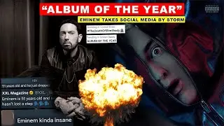“ALBUM OF THE YEAR” Eminem’s Latest Album The Death of Slim Shady Takes Social Media By STORM