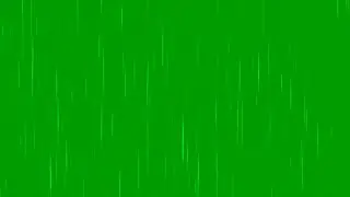 GREEN SCREEN RAIN EFFECT