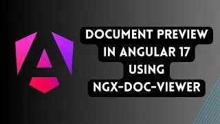 document preview in angular 17 using ngx-dox-viewer | document rending in angular