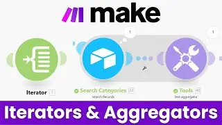 Basics Of Using Iterators & Aggregators Within Make.com For Automations (Array & Text Aggregators)🤖