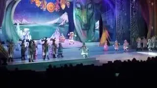 Новогодняя сказка в Кремле - Волшебные краски, Кремлёвская ёлка 2014-2015