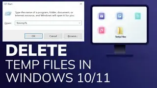 How to delete temp file in computer PC | Clear Temporary File | Remove Temporary Files on Windows