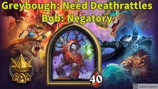 Greybough wants deathrattles, but Bob says NO - Hearthstone Battlegrounds