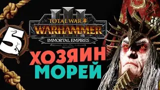 Хозяин Морей Total War Warhammer 3 - прохождение за Ноктила (Зомби Пираты) Бессмертные Империи - #5