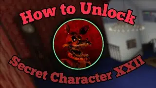 How to Unlock Secret Character XXII!!! | Fredbear's Mega Roleplay | Roblox