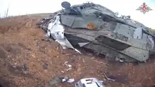 Работа Ивановских десантников к северу от Артемовска.