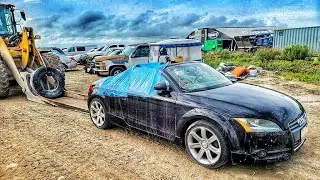 Утопленная AUDI жила, но не долго! Оживление ауди ТТ