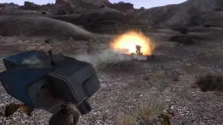 Brotherhood of Steel vs Securitrons - Fallout: New Vegas