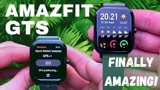 Обзор Amazfit GTS | Умные часы Huami Amazfit GTS | Первые впечатления Наконец-то удивительные часы